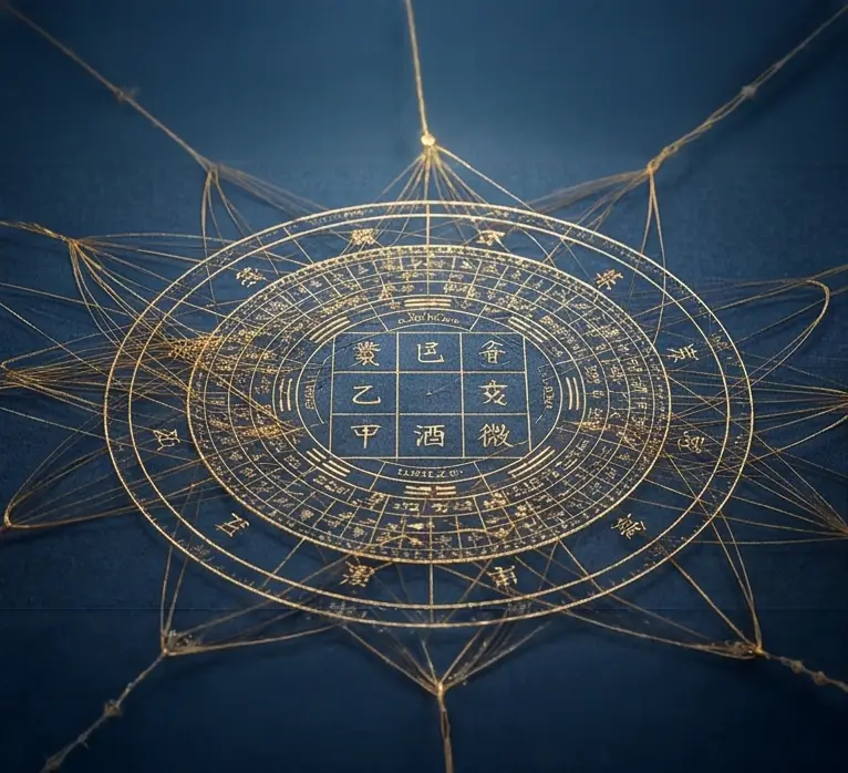 Zi Wei Dou Shu flying star chart used in Destinilogy Feng Shui consultations